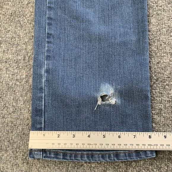 Carhartt Mens Relaxed Fit Blue Jeans Straight Med Wash Size 36 x 30 - Picture 8 of 16